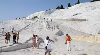 Pamukkale Bayramda 53 Bin Turisti Ağırladı